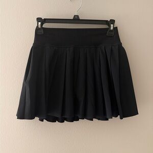 Offline By Aerie Black Pleated Skort